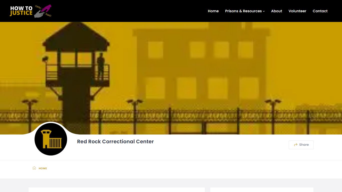 Red Rock Correctional Center - How to Justice